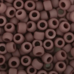 Kralen Toho Glaskralen rond 3 mm 4g kleur 0052F Paars Rose
