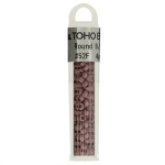 Kralen Toho Glaskralen rond 3 mm 4g kleur 0052F Paars Rose