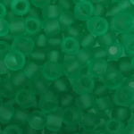 Kralen Toho Glaskralen rond 3 mm 4g kleur 0072F Groen