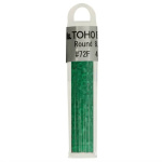 Kralen Toho Glaskralen rond 3 mm 4g kleur 0072F Groen