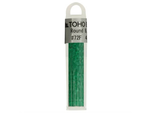 Kralen Toho Glaskralen rond 3 mm 4g kleur 0072F Groen