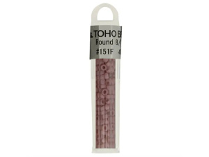 Kralen Toho Glaskralen rond 3 mm 4g kleur 0151F Paars Roze
