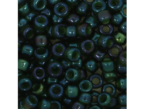 Kralen Toho Glaskralen rond 3 mm 4g kleur 0384 Groen Paars