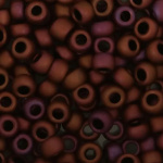 Kralen Toho Glaskralen rond 3 mm 4g kleur 0703 Bruin Paars Rood