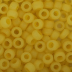 Kralen Toho Glaskralen rond 3 mm 4g kleur 0902F Geel.. - Afbeelding 2