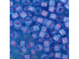 Kralen Toho Glaskralen rond 3 mm 4g kleur 0938 Blauw Paars