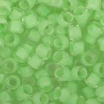 Kralen Toho Glaskralen rond 3 mm 4g kleur 0975 Groen