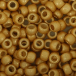 Kralen Toho Glaskralen rond 3 mm 4g kleur PF557F Goud