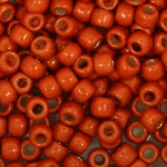 Kralen Toho Glaskralen rond 3 mm 4g kleur PF562F Oranje.. - Afbeelding 2