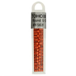 Kralen Toho Glaskralen rond 3 mm 4g kleur PF562F Oranje