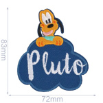 HKM Applicatie Pluto tekstballon 72x83mm