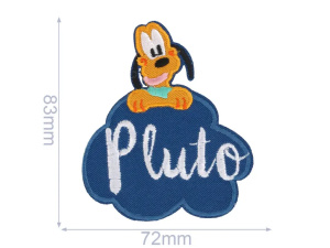 HKM Applicatie Pluto tekstballon 72x83mm