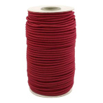 Koordelastiek 3 mm kleur 763 Donker Rood