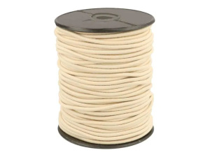Koordelastiek 3 mm kleur 856 beige