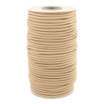 Koordelastiek 3 mm kleur 886 beige