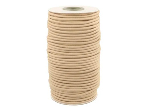 Koordelastiek 3 mm kleur 886 beige