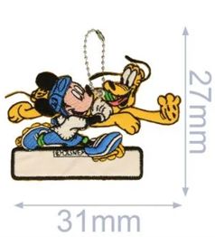 HKM Naametiket Mickey en Pluto