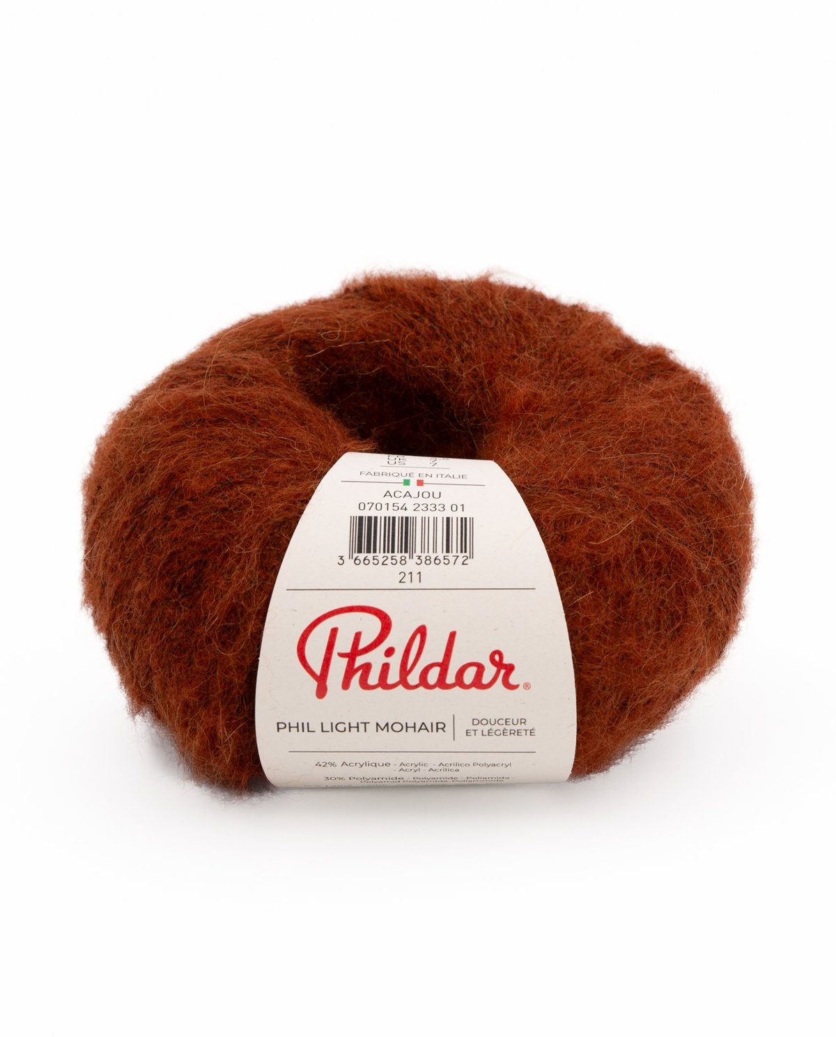 Phildar Phil Light mohair 2333 Acajou