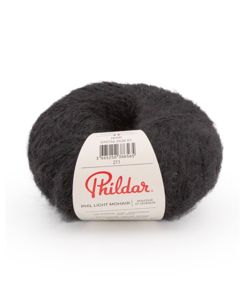 Phildar Phil Light mohair 2434 Noir