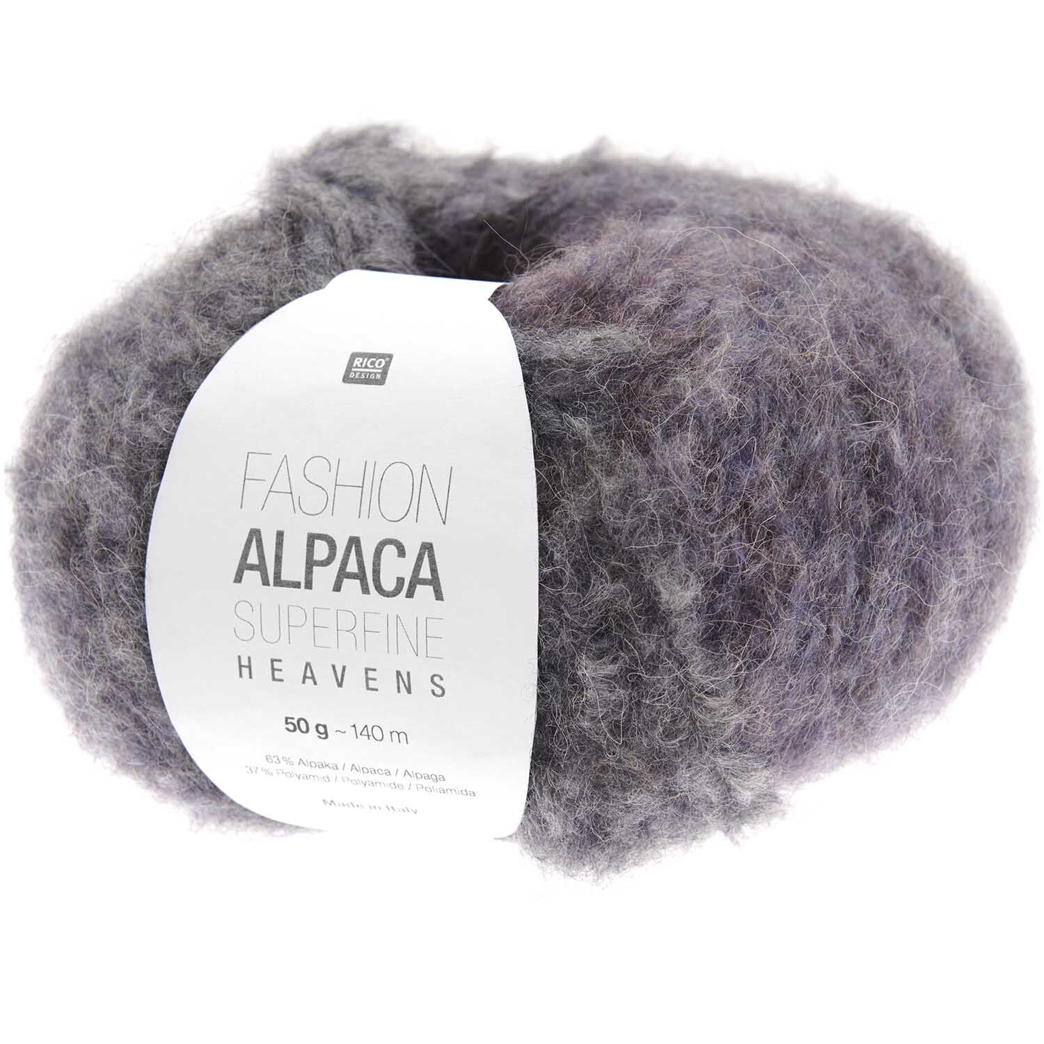 Rico Fashion Alpaca Superfine Heavens kleur 002