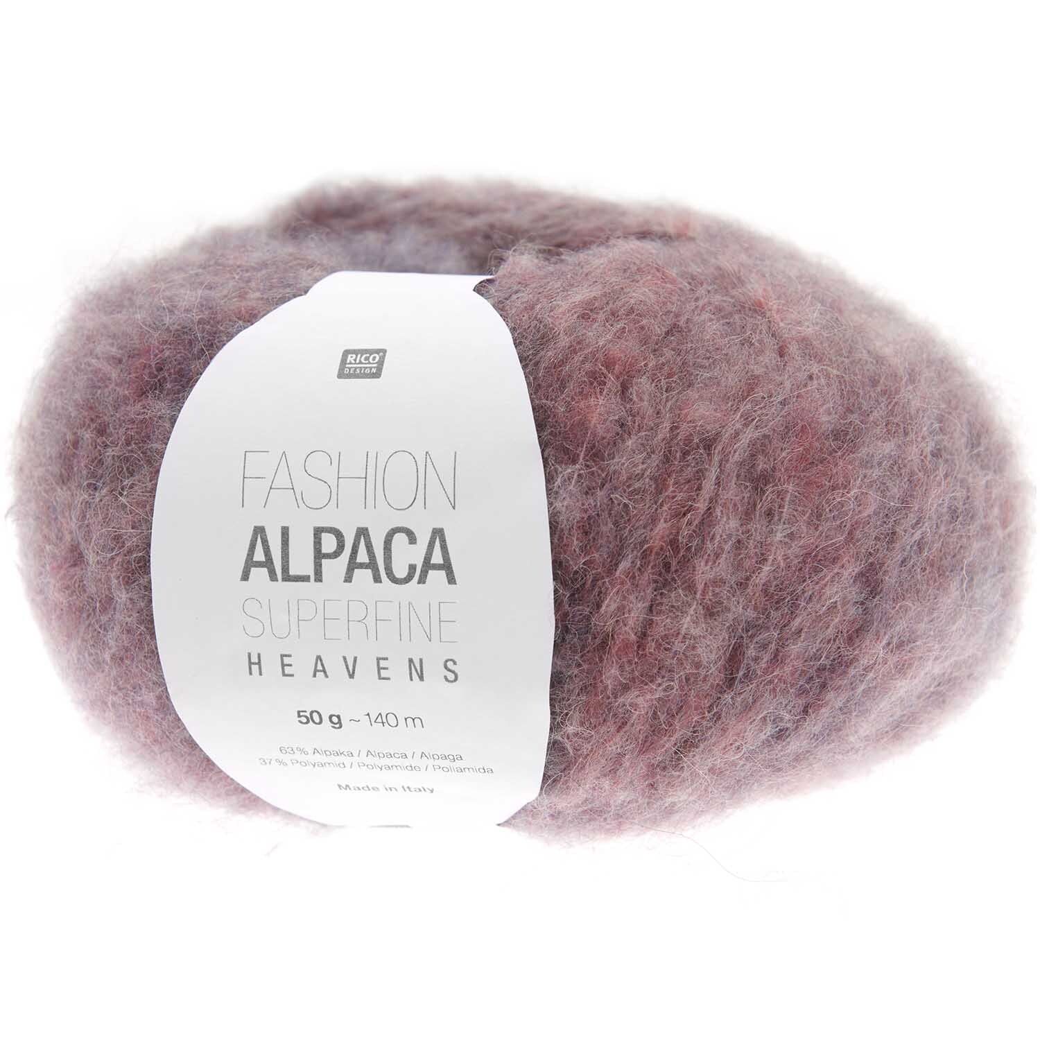 Rico Fashion Alpaca Superfine Heavens kleur 005..