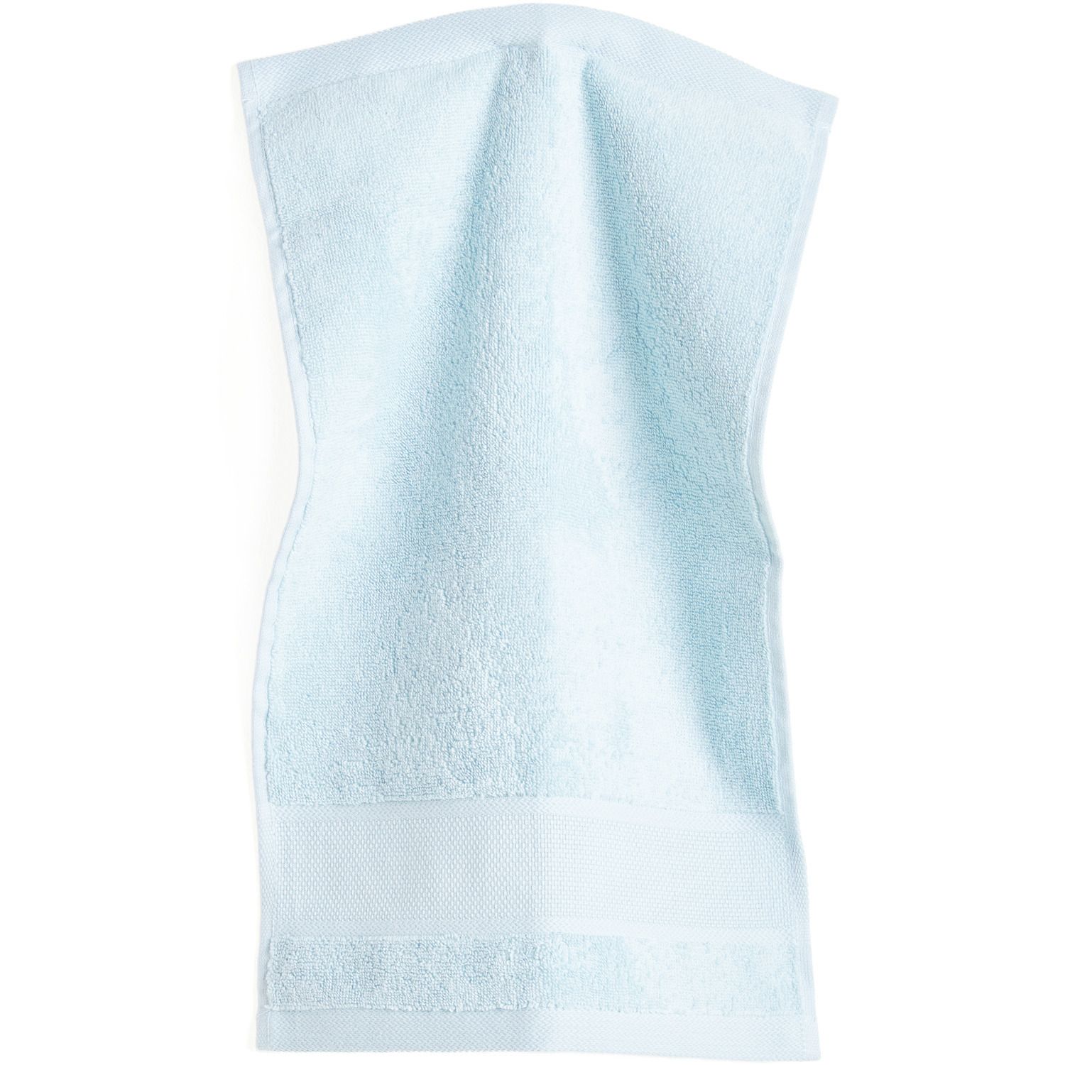 Rico gastendoek met borduurrand 30 x 50 cm Licht Blauw