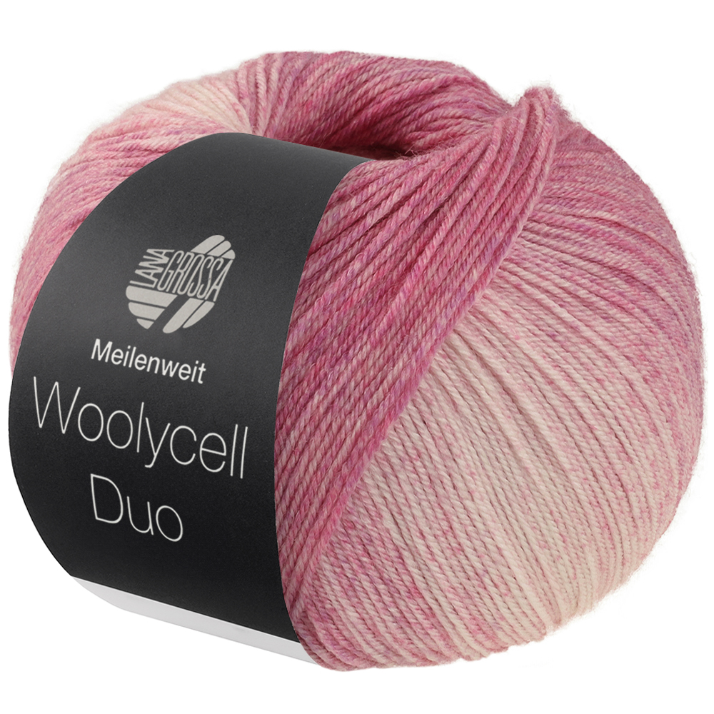 Lana Grossa Meilenweit 100 gram Woolycell Duo kleur 6002