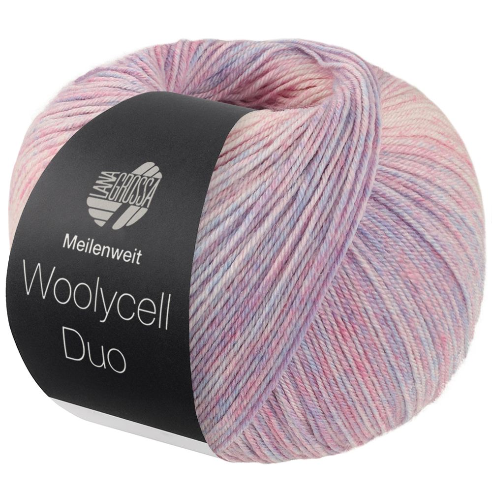 Lana Grossa Meilenweit 100 gram Woolycell Duo kleur 6003