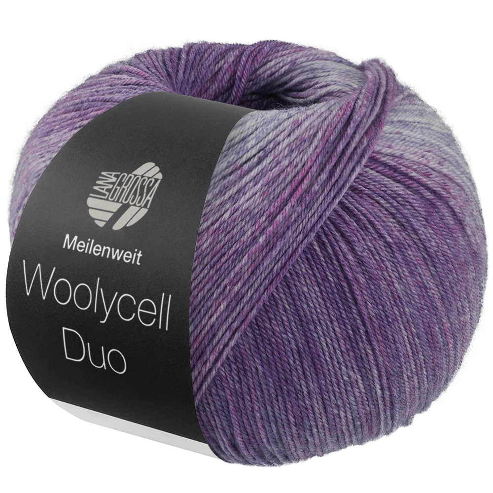 Lana Grossa Meilenweit 100 gram Woolycell Duo kleur 6004