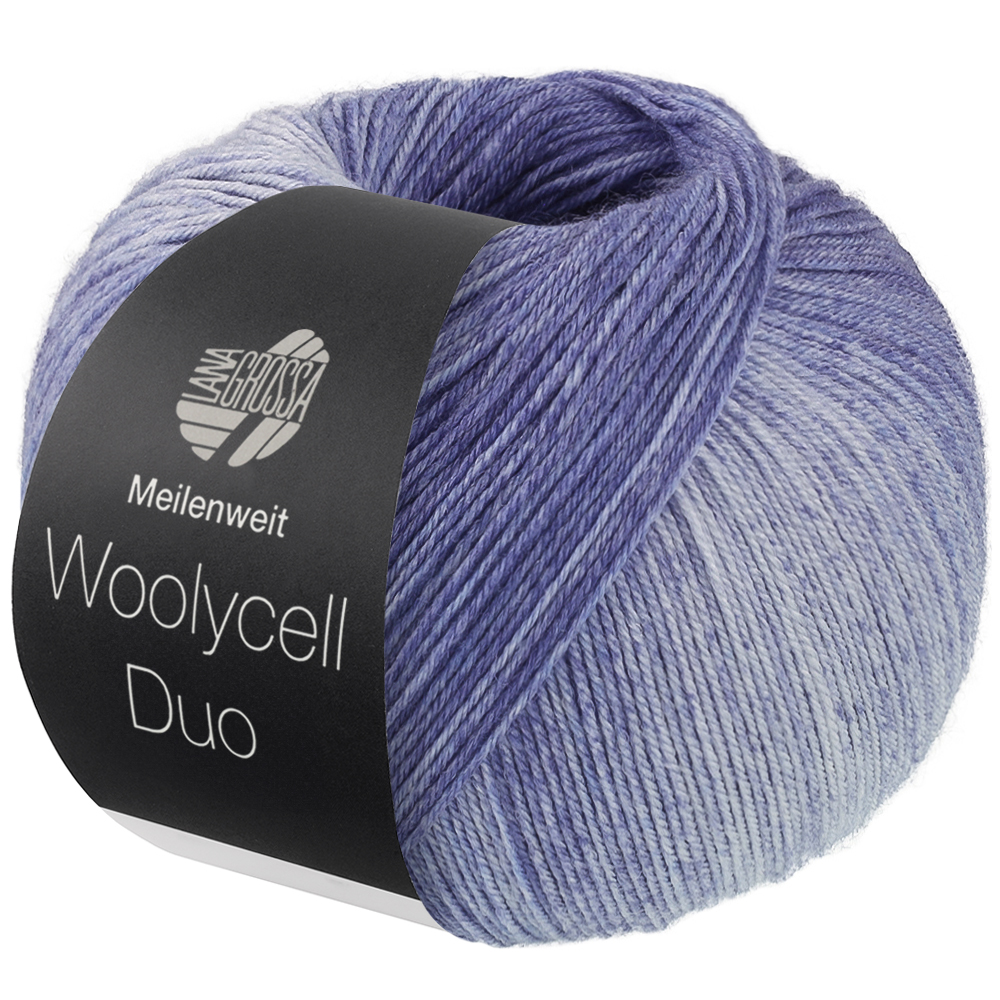 Lana Grossa Meilenweit 100 gram Woolycell Duo kleur 6005