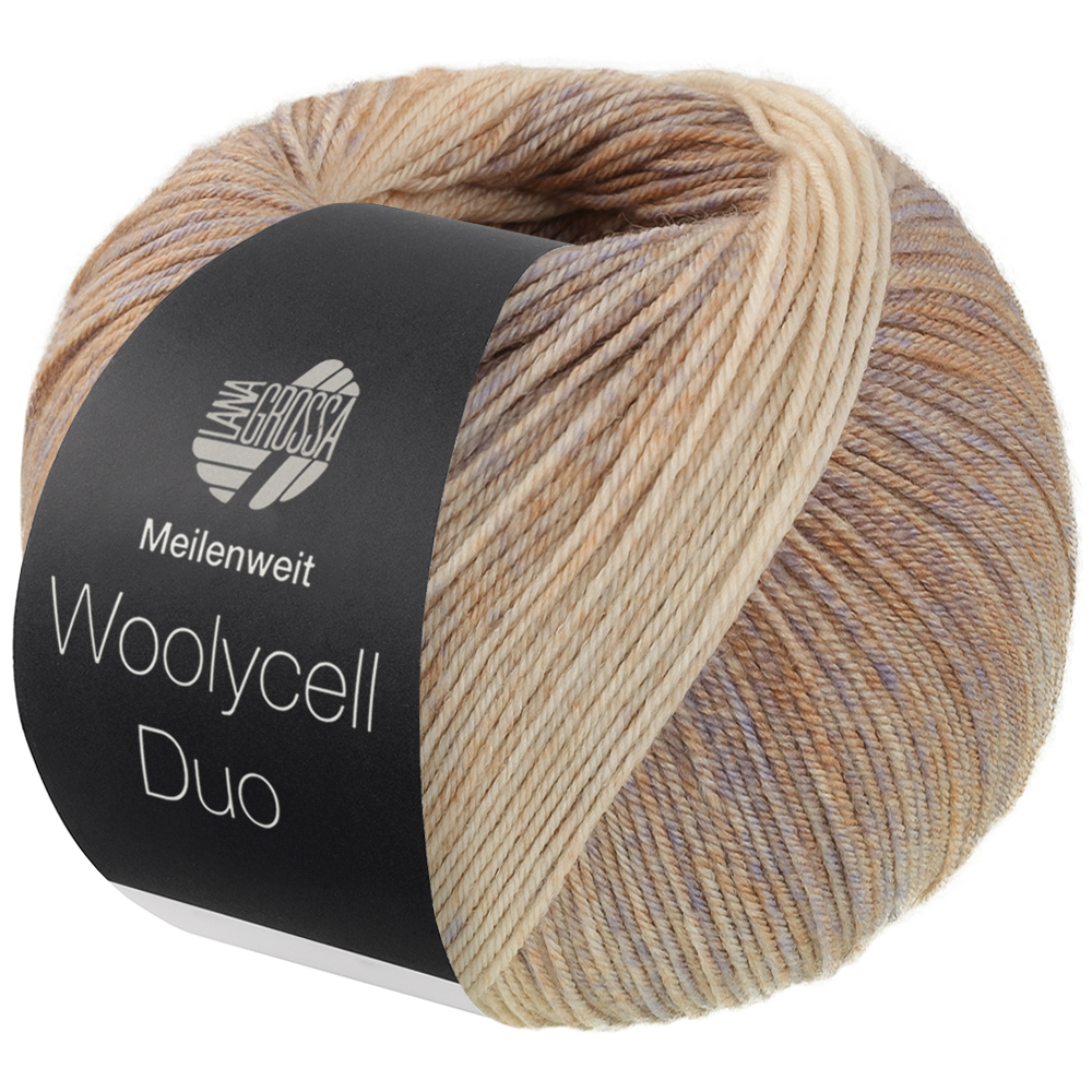 Lana Grossa Meilenweit 100 gram Woolycell Duo kleur 6009