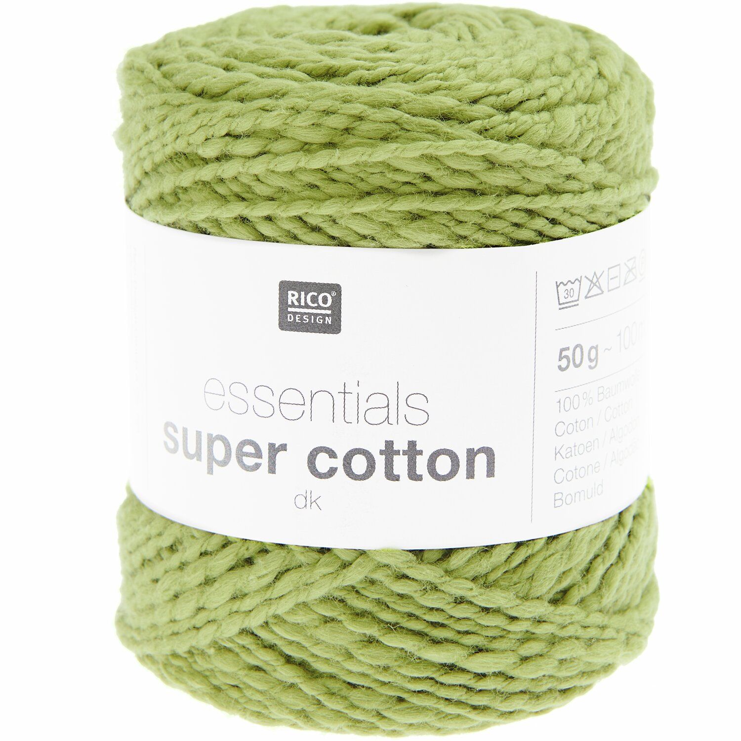 Rico Design Essentials Super Cotton dk kleur 025 Olijf