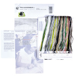 Thea Gouverneur borduurpakket 452A Koe (Achterkant ) Aida 60 x 45 cm.. - Afbeelding 3