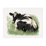 Thea Gouverneur borduurpakket 452A Koe (Achterkant ) Aida 60 x 45 cm
