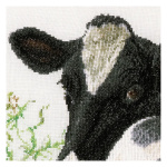 Thea Gouverneur borduurpakket 452A Koe (Achterkant ) Aida 60 x 45 cm