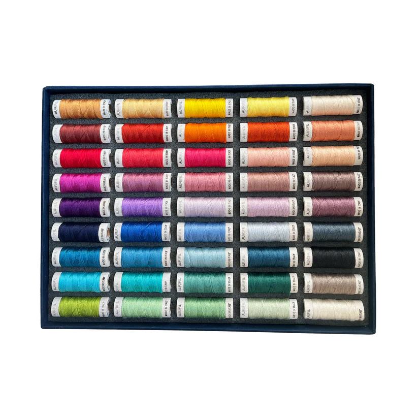ABSC2025-8_BestSelection8WT Aurifil BEST SELECTION - 8WT 45 SPOOLS