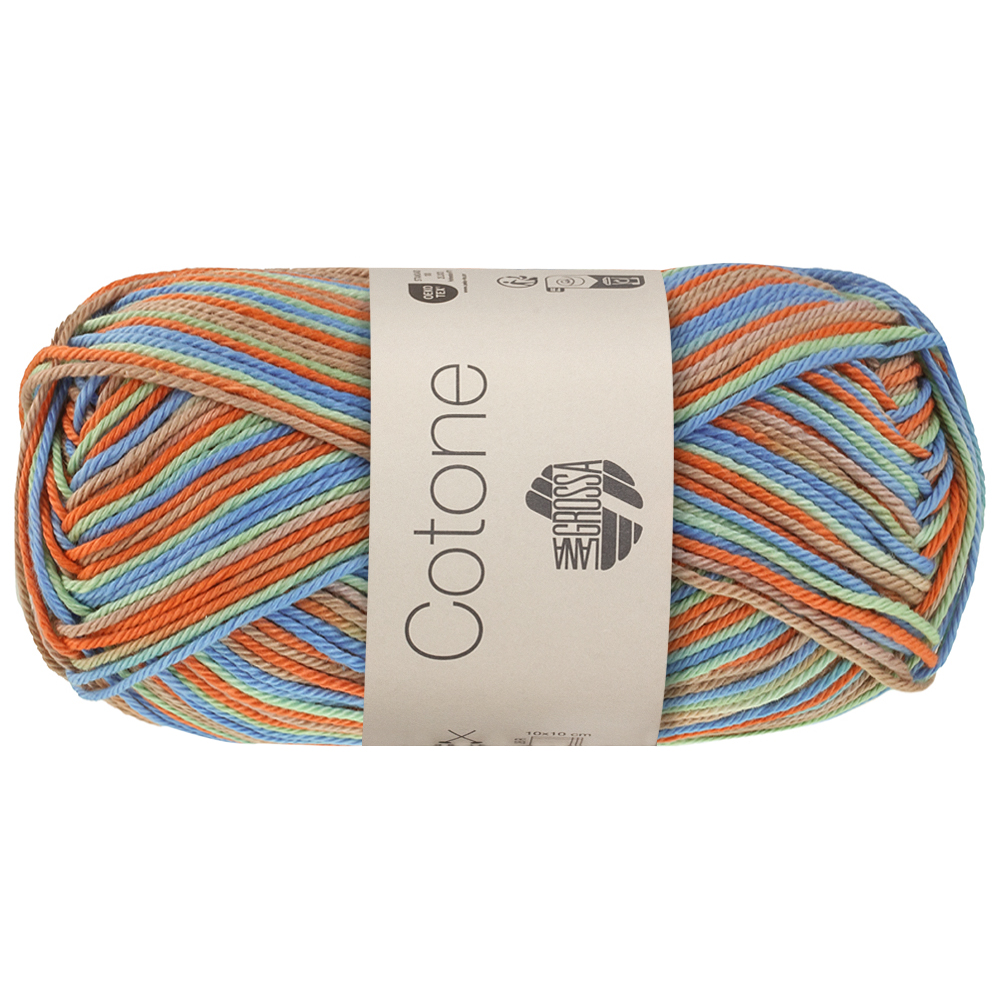 Lana Grossa Cotone print kleur 370