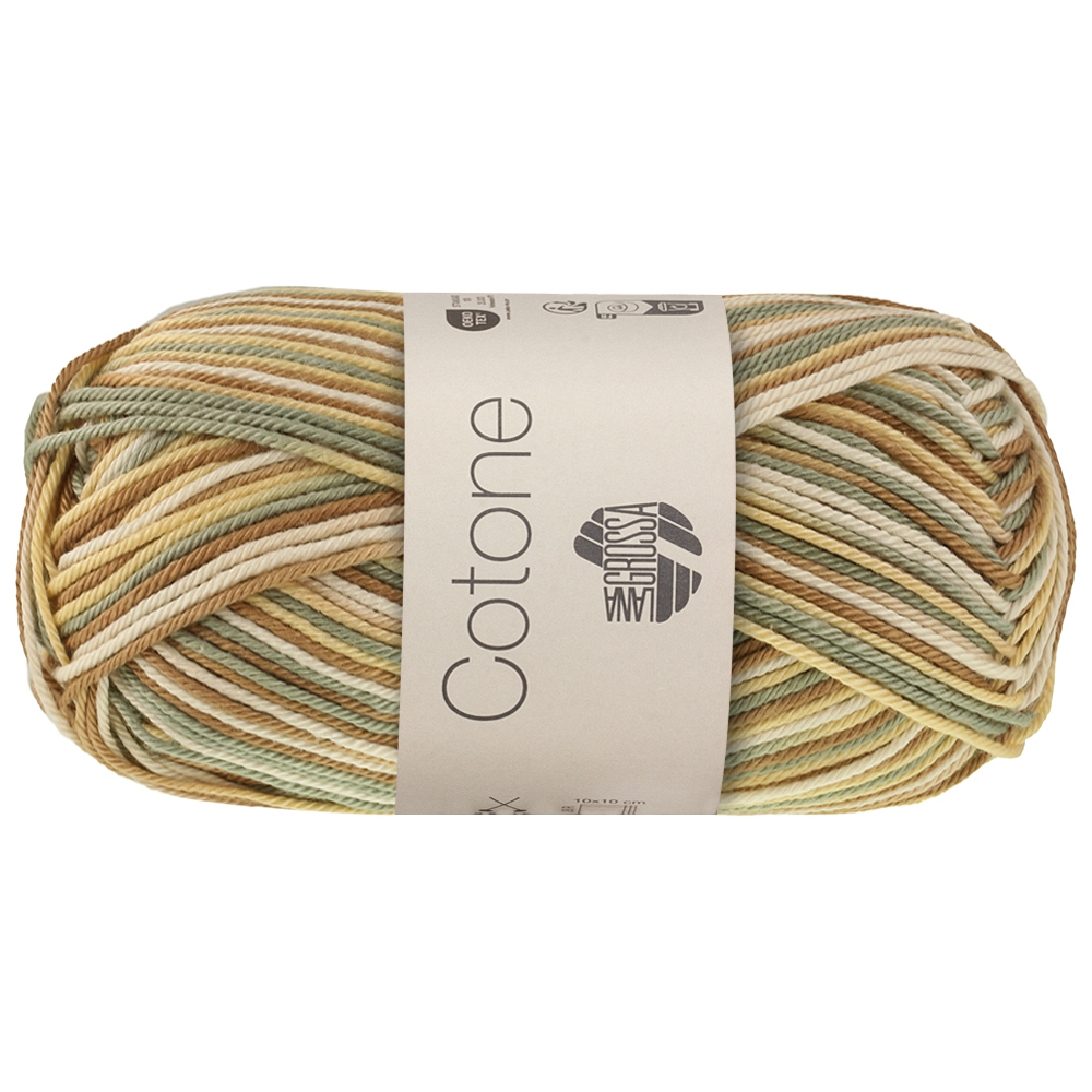 Lana Grossa Cotone print kleur 371