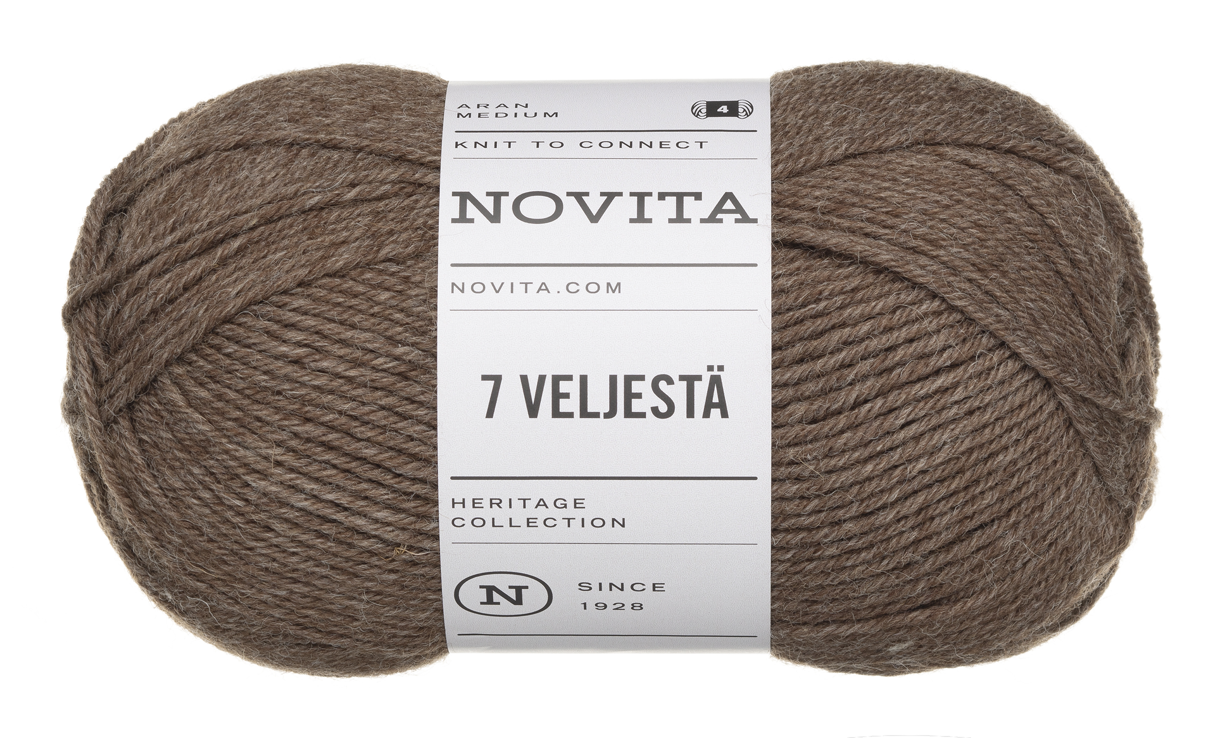 Novita 7 Veljestä 7 Brothers kleur 068 Metsäsieni