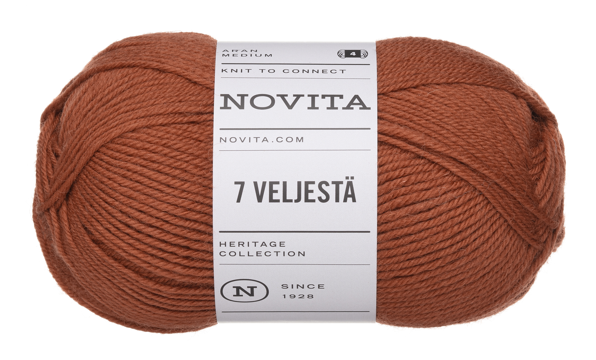 Novita 7 Veljestä 7 Brothers kleur 644 Pihlaja