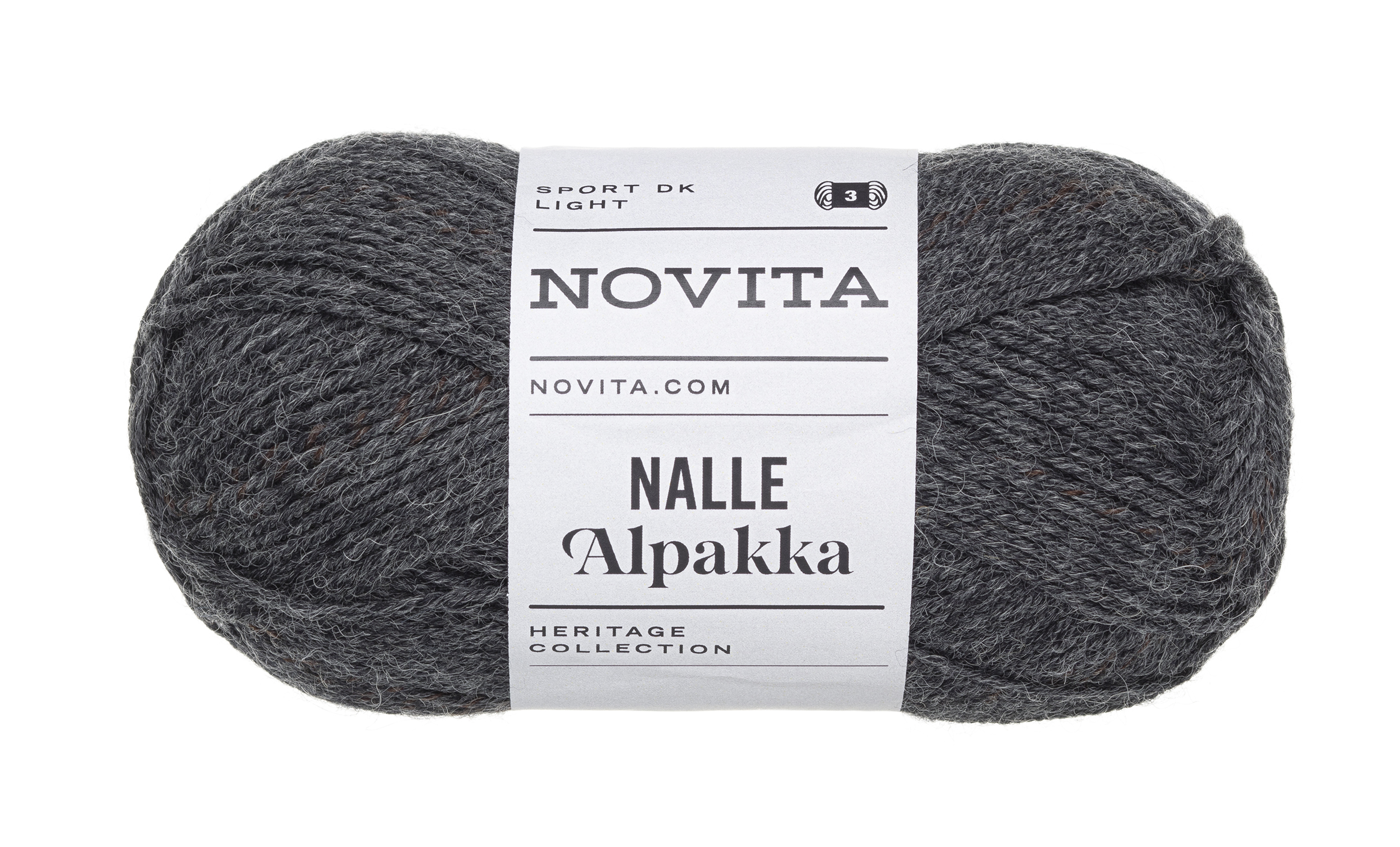 Novita Nalle Alpakka kleur 044 Grafiitti