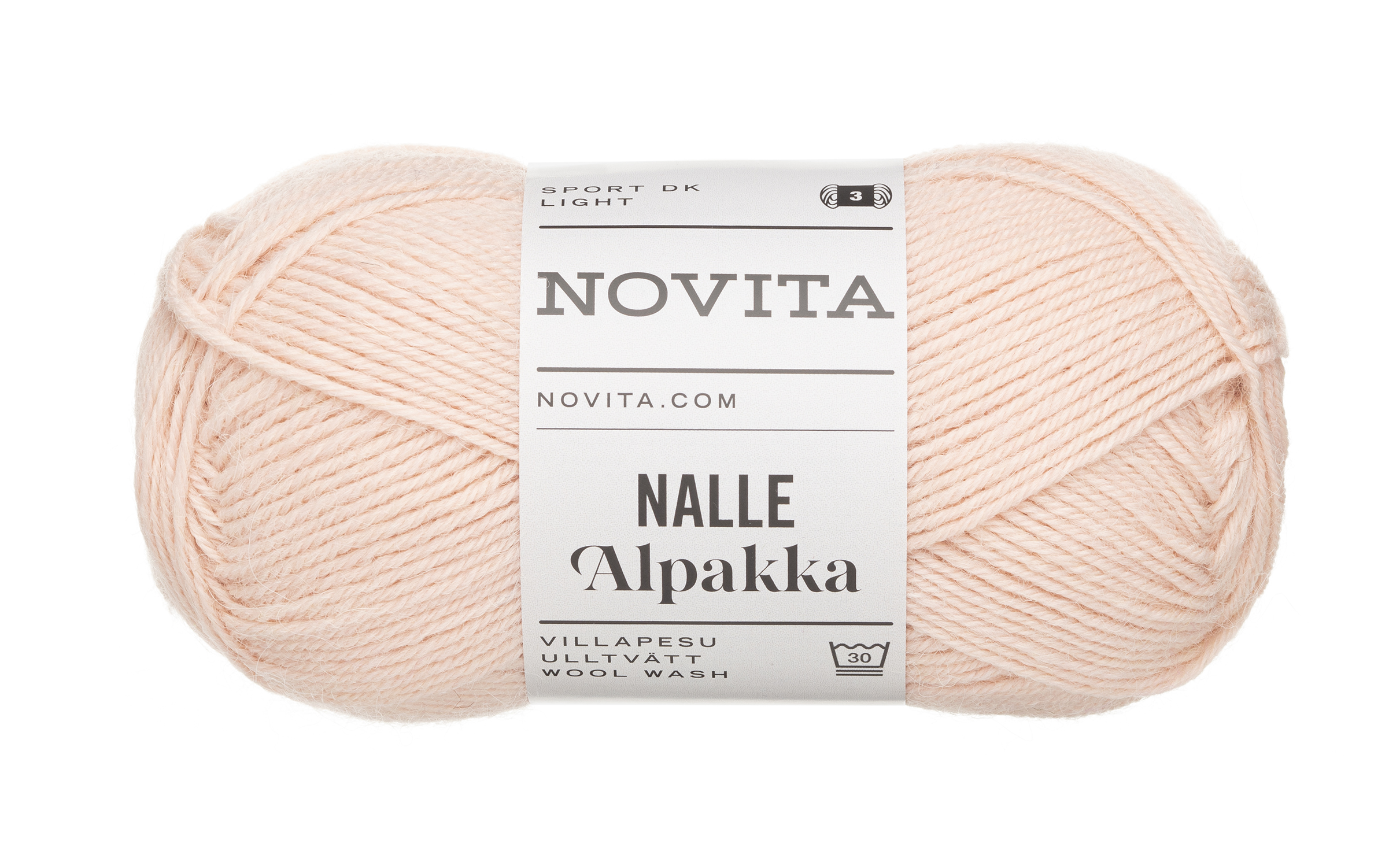Novita Nalle Alpakka kleur 5181 Vaalea Vanamo