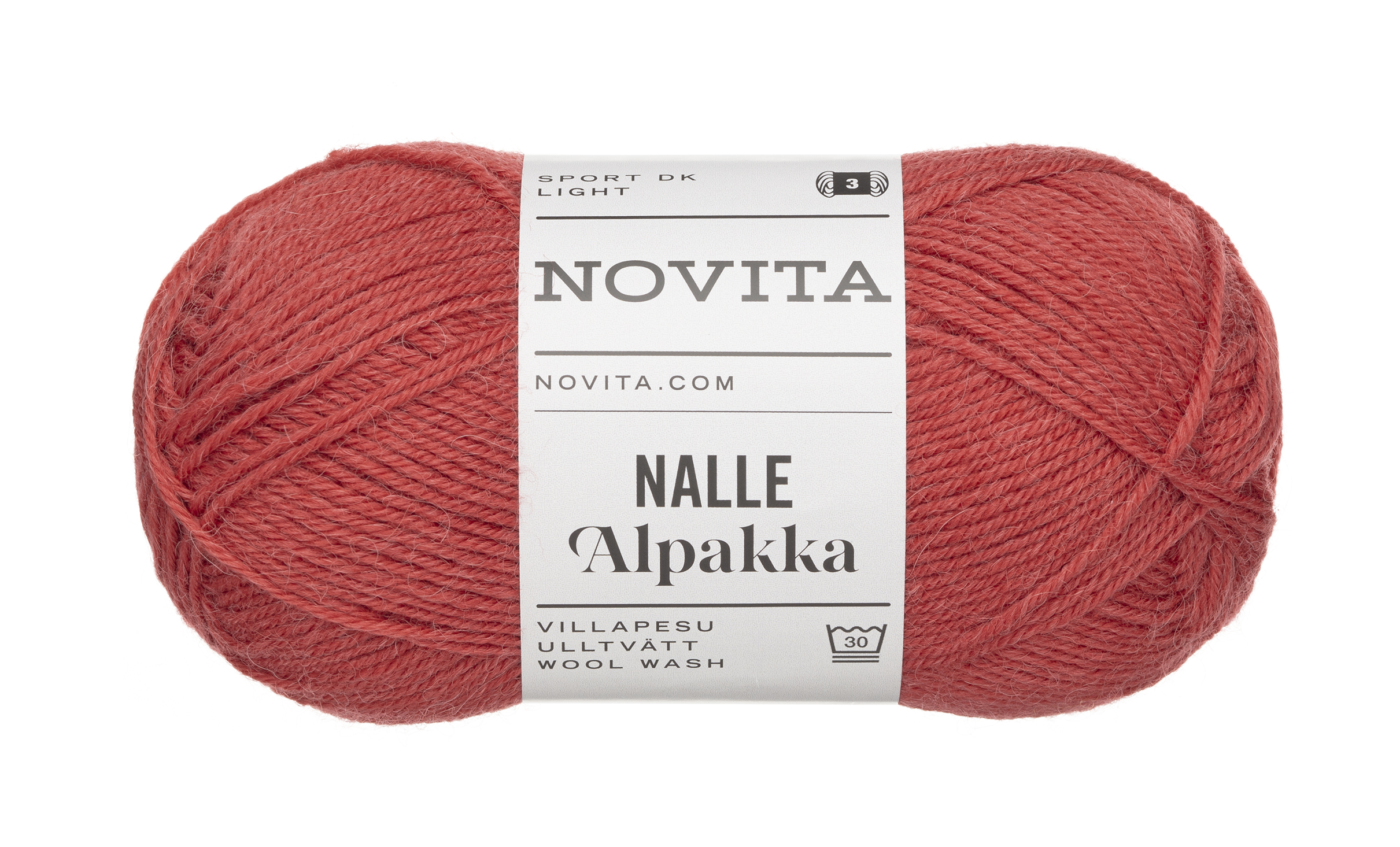Novita Nalle Alpakka kleur 5311 Puolukkapuuro