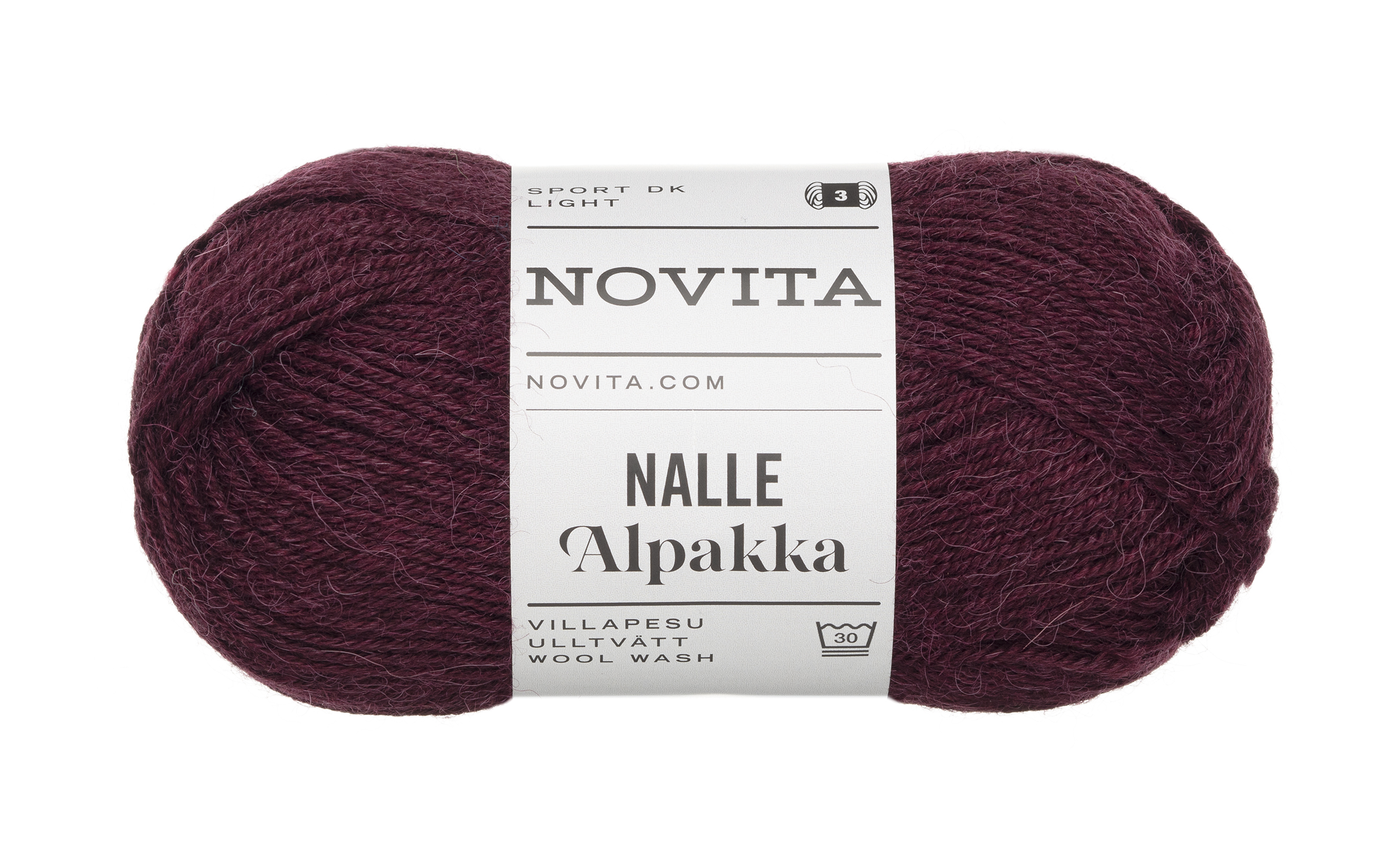 Novita Nalle Alpakka kleur 5481 Marja-Aronia