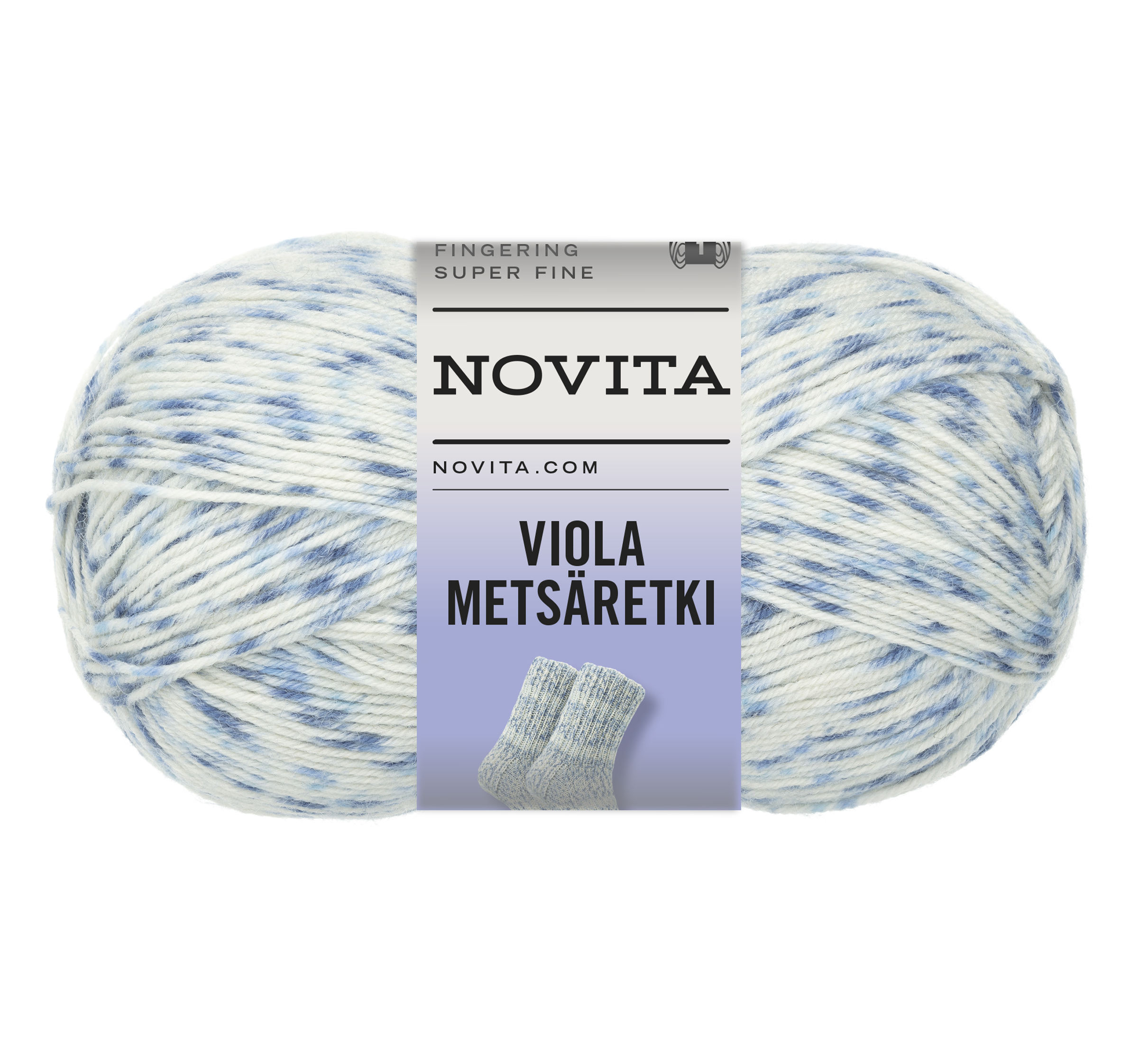 Novita Viola Metsäretky kleur 8301 Metsälampi