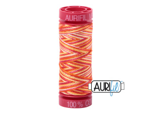 Aurifill Cotton Mako 12 kleur 4657 TRAMONTO A ZOAGLI 50 meter