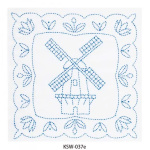 Tulip Sashiko World NL borduurpakket Windmill