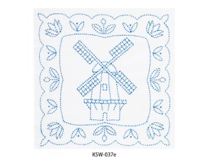 Tulip Sashiko World NL borduurpakket Windmill