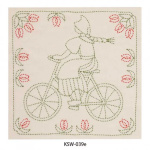 Tulip Sashiko World NL borduurpakket Volendam Lady