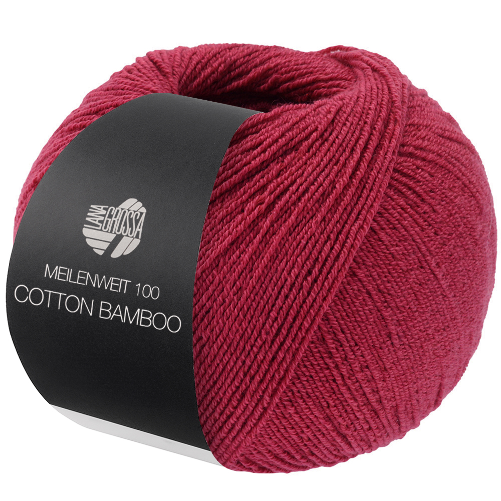Lana Grossa Meilenweit 100 Cotton Bamboo Kleur 0040 – Zacht Sokken Garen – Katoen/Bamboe – 100g